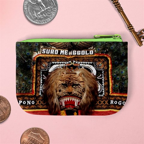 Barongan Reok Mini Coin Purse from ArtsNow.com Back