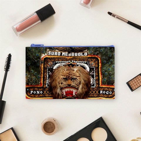 Barongan Reok Cosmetic Bag (Small) from ArtsNow.com Front