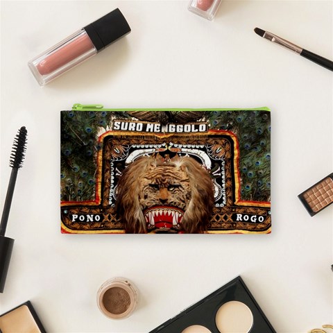 Barongan Reok Cosmetic Bag (Small) from ArtsNow.com Front