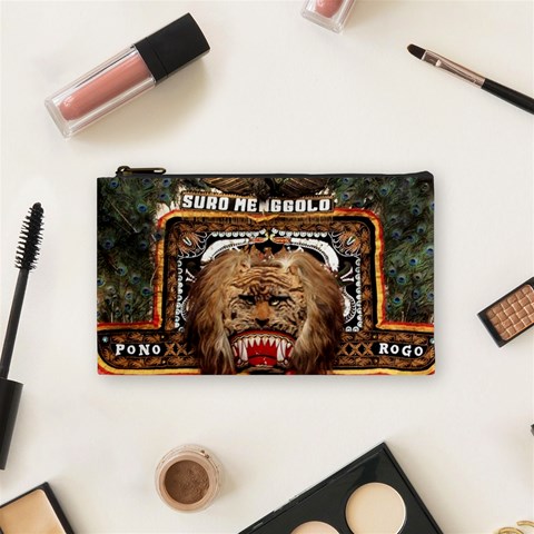 Barongan Reok Cosmetic Bag (Small) from ArtsNow.com Front