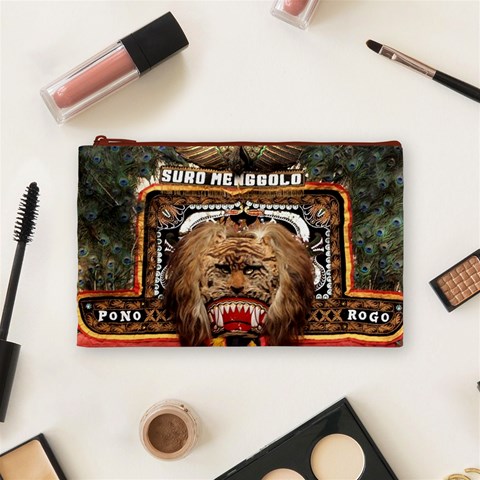 Barongan Reok Cosmetic Bag (Medium) from ArtsNow.com Front