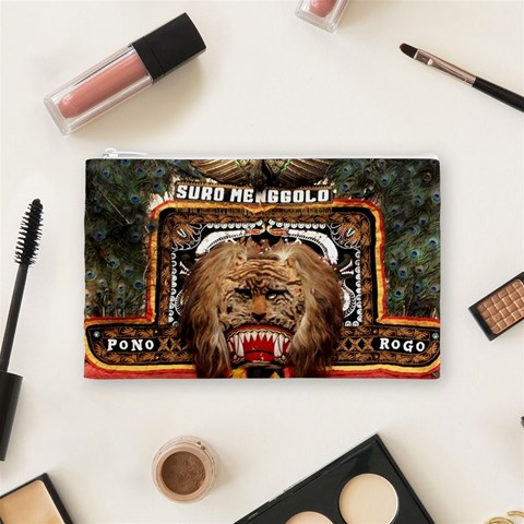 Barongan Reok Cosmetic Bag (Medium) from ArtsNow.com Front