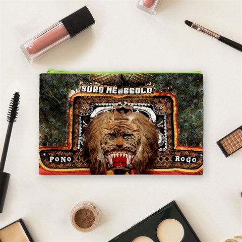 Barongan Reok Cosmetic Bag (Medium) from ArtsNow.com Front