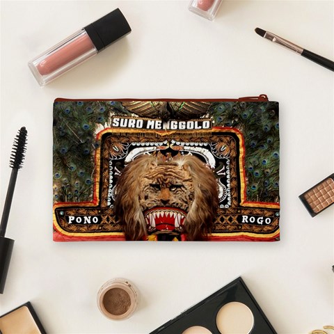 Barongan Reok Cosmetic Bag (Medium) from ArtsNow.com Back