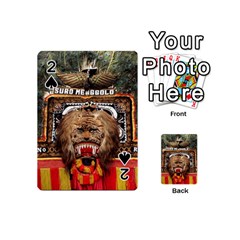 Barongan Reok Playing Cards 54 (Mini) from ArtsNow.com Front - Spade2