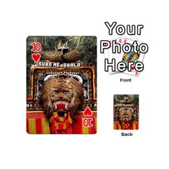 Barongan Reok Playing Cards 54 (Mini) from ArtsNow.com Front - Heart10