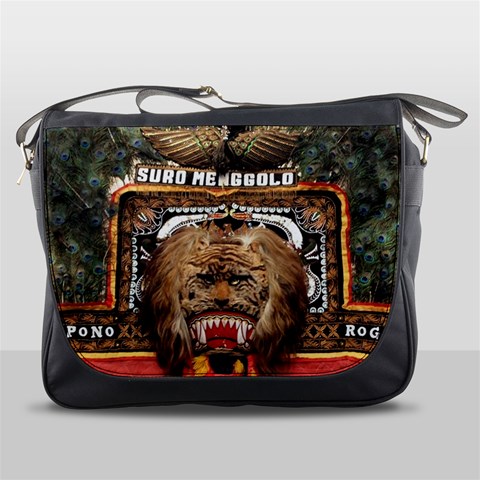 Barongan Reok Messenger Bag from ArtsNow.com Front