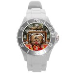 Barongan Reok Round Plastic Sport Watch (L)