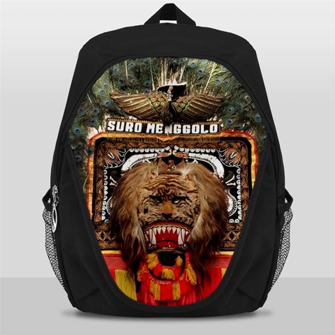 Barongan Reok Backpack Bag from ArtsNow.com Front