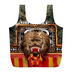 Barongan Reok Full Print Recycle Bag (L) from ArtsNow.com Back