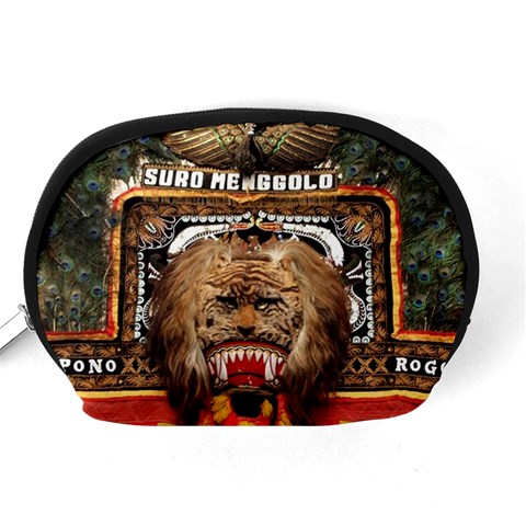 Barongan Reok Accessory Pouch (Medium) from ArtsNow.com Back