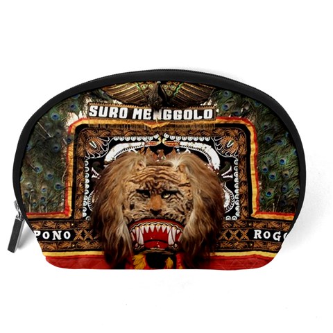 Barongan Reok Accessory Pouch (Large) from ArtsNow.com Back