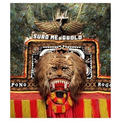 Barongan Reok Drawstring Pouch (Small) from ArtsNow.com Front