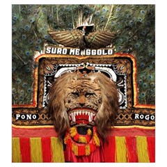Barongan Reok Drawstring Pouch (Large) from ArtsNow.com Back