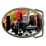 City Town Belt Buckle