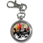 City Town Key Chain Watch
