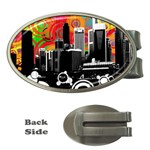 City Town Money Clip (Oval)