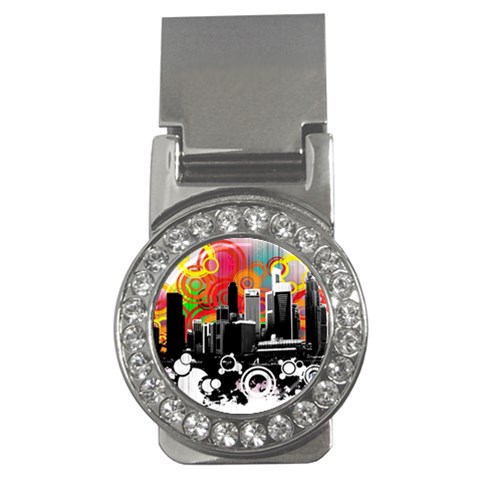 City Town Money Clip (CZ) from ArtsNow.com Front