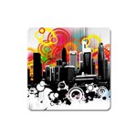 City Town Magnet (Square)