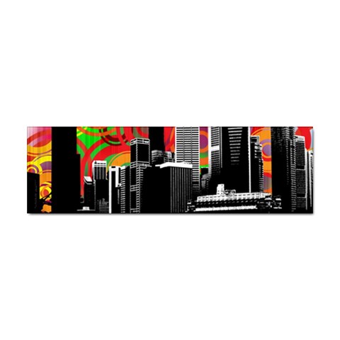 City Town Sticker Bumper (100 pack) from ArtsNow.com Front
