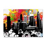 City Town Sticker A4 (100 pack)