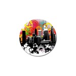 City Town Golf Ball Marker (4 pack)