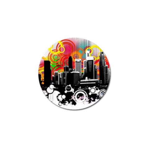 City Town Golf Ball Marker (10 pack) from ArtsNow.com Front