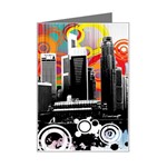 City Town Mini Greeting Card