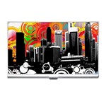City Town Business Card Holder