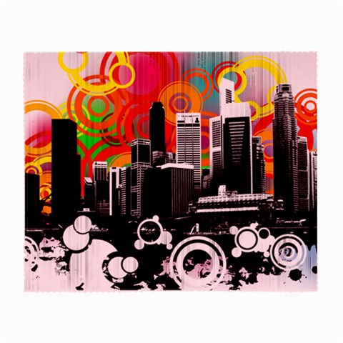 City Town Small Glasses Cloth from ArtsNow.com Front