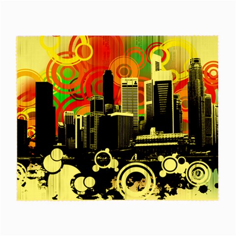 City Town Small Glasses Cloth from ArtsNow.com Front