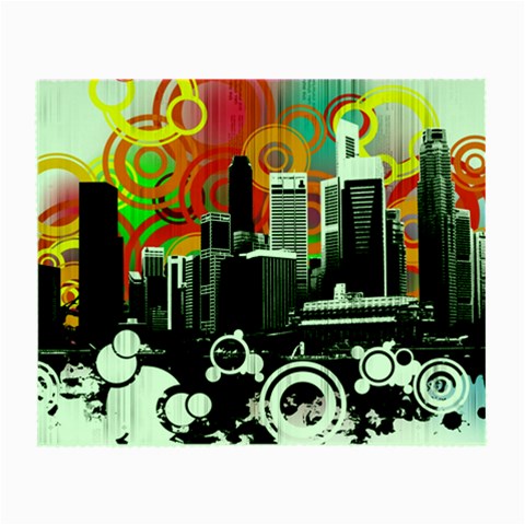 City Town Small Glasses Cloth from ArtsNow.com Front