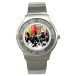 City Town Stainless Steel Watch