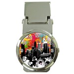 City Town Money Clip Watch