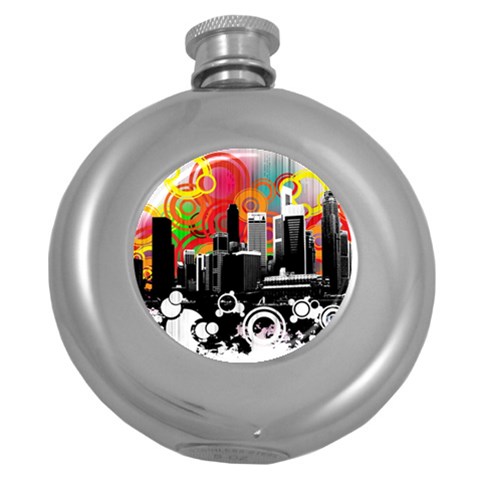 City Town Hip Flask (5 oz) from ArtsNow.com Front