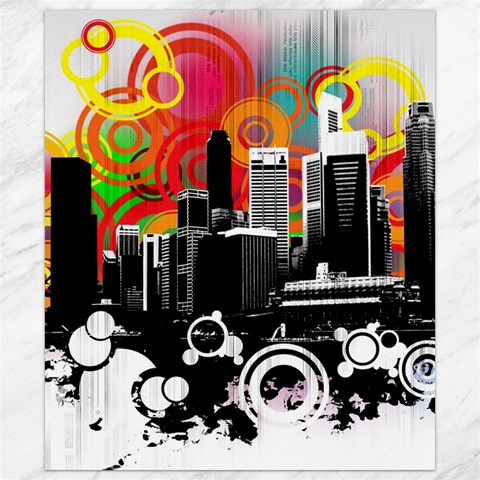 City Town Canvas 8  x 10  from ArtsNow.com 8.15 x9.66  Canvas - 1