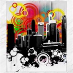 City Town Canvas 8  x 10 