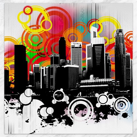 City Town Canvas 12  x 12  from ArtsNow.com 11.4 x11.56  Canvas - 1