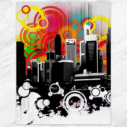 City Town Canvas 12  x 16  from ArtsNow.com 11.86 x15.41  Canvas - 1