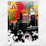 City Town Canvas 12  x 18 