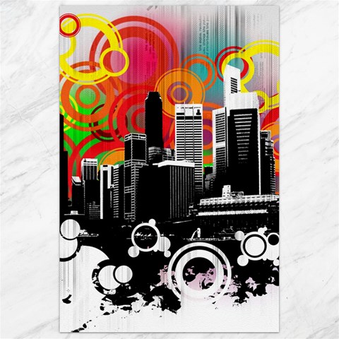 City Town Canvas 24  x 36  from ArtsNow.com 23.35 x34.74  Canvas - 1
