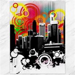 City Town Canvas 36  x 48 