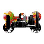 City Town Dog Tag Bone (One Side)