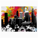 City Town Large Glasses Cloth (2 Sides)
