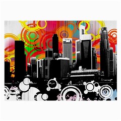 City Town Large Glasses Cloth (2 Sides) from ArtsNow.com Back