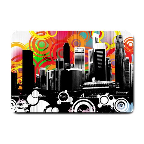 City Town Small Doormat from ArtsNow.com 24 x16  Door Mat