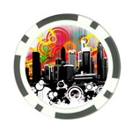City Town Poker Chip Card Guard