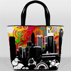 City Town Bucket Bag from ArtsNow.com Back