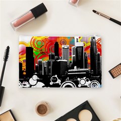 City Town Cosmetic Bag (Medium) from ArtsNow.com Back