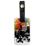 City Town Luggage Tag (one side)